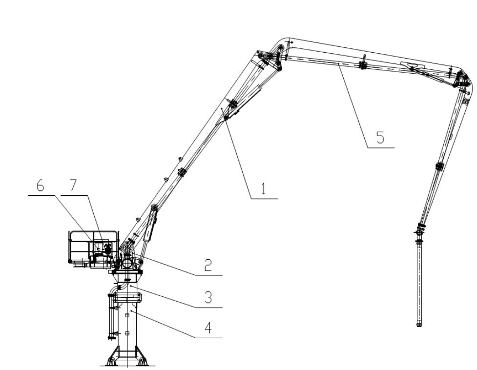 模架布料機結構圖 模架布料機結構圖